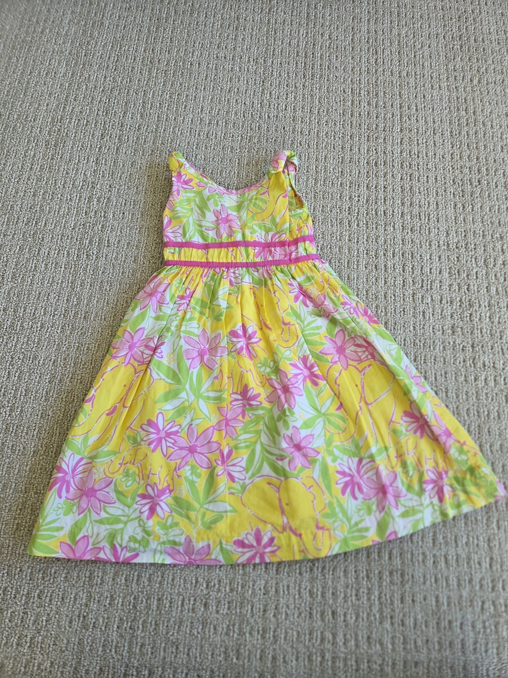 Lilly Pulitzer Girl's Floral Dress Size 5